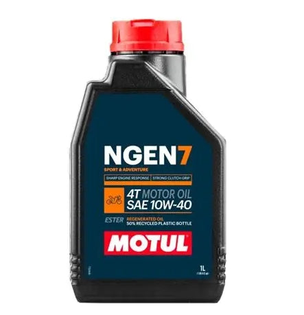 ACEITE PARA MOTOR A GASOLINA 4 TIEMPOS MOTUL NGEN 7 10W40 1L
