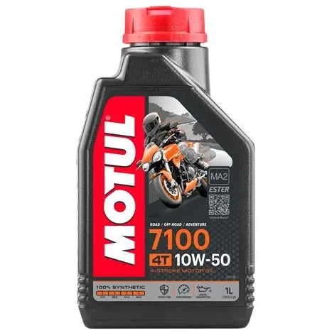 ACEITE PARA MOTOR A GASOLINA 4 TIEMPOS MOTUL 7100 10W50 1L